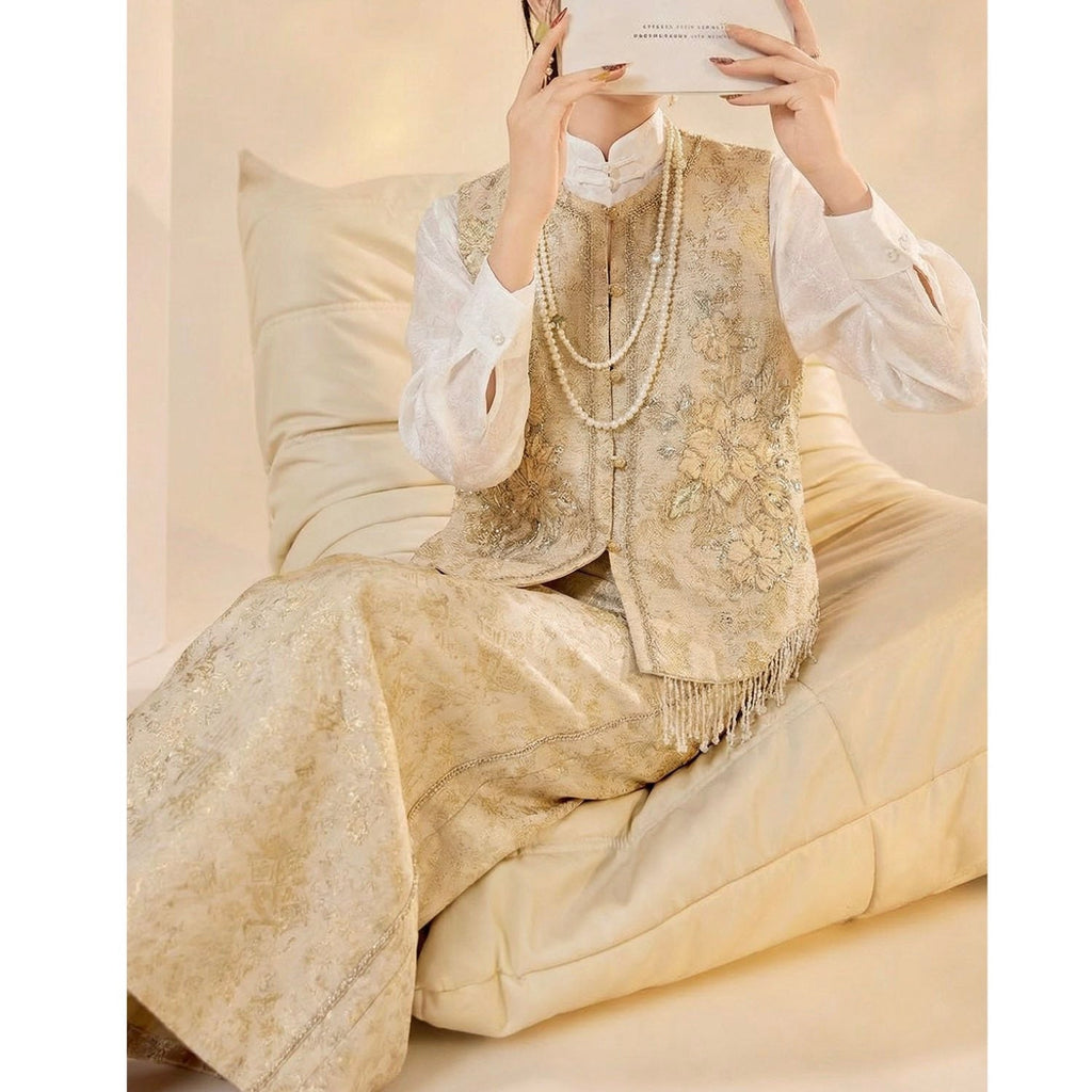 Designer 3D Floral Embroidered Lace Co Set Top Skirt Women Wedding Guest