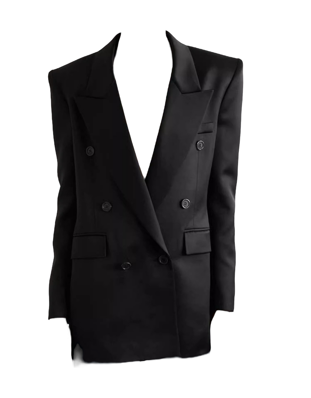 Elegant Mulberry Silk Suite Coat Top