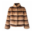 Galaxy Sable Fur Brown Super Soft Jacket