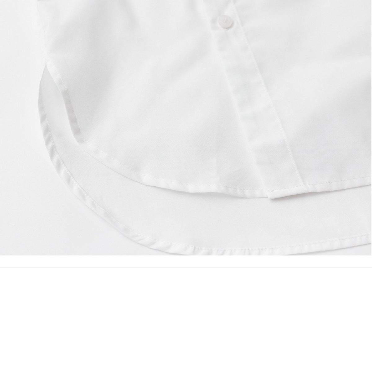Embroidery Elegant Lance White Shirt