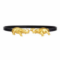 Golden Elephant Equestrian Style Adjustable Belt