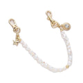 Luxe Natural Pearl Cream Phone Case Chain Hand Carry