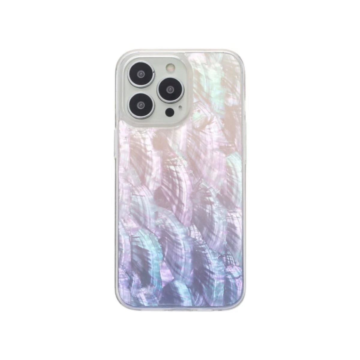 Iridescent Mother-of-Pearl Luxe Phone Case Purple