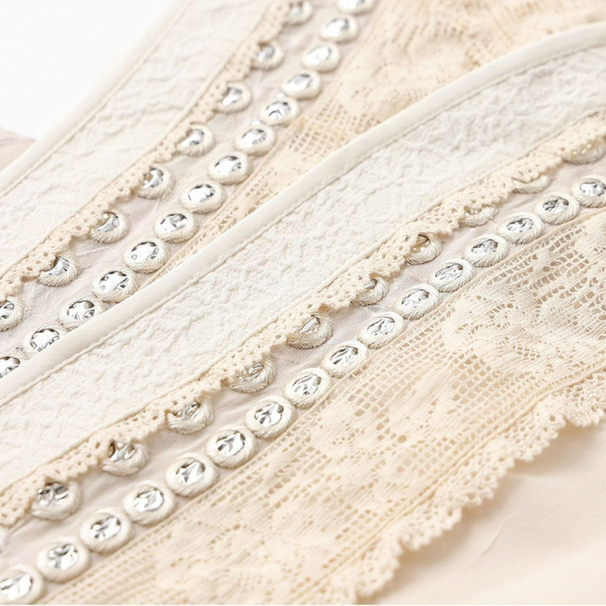 Embroidery Flower Collared Long Vest Top