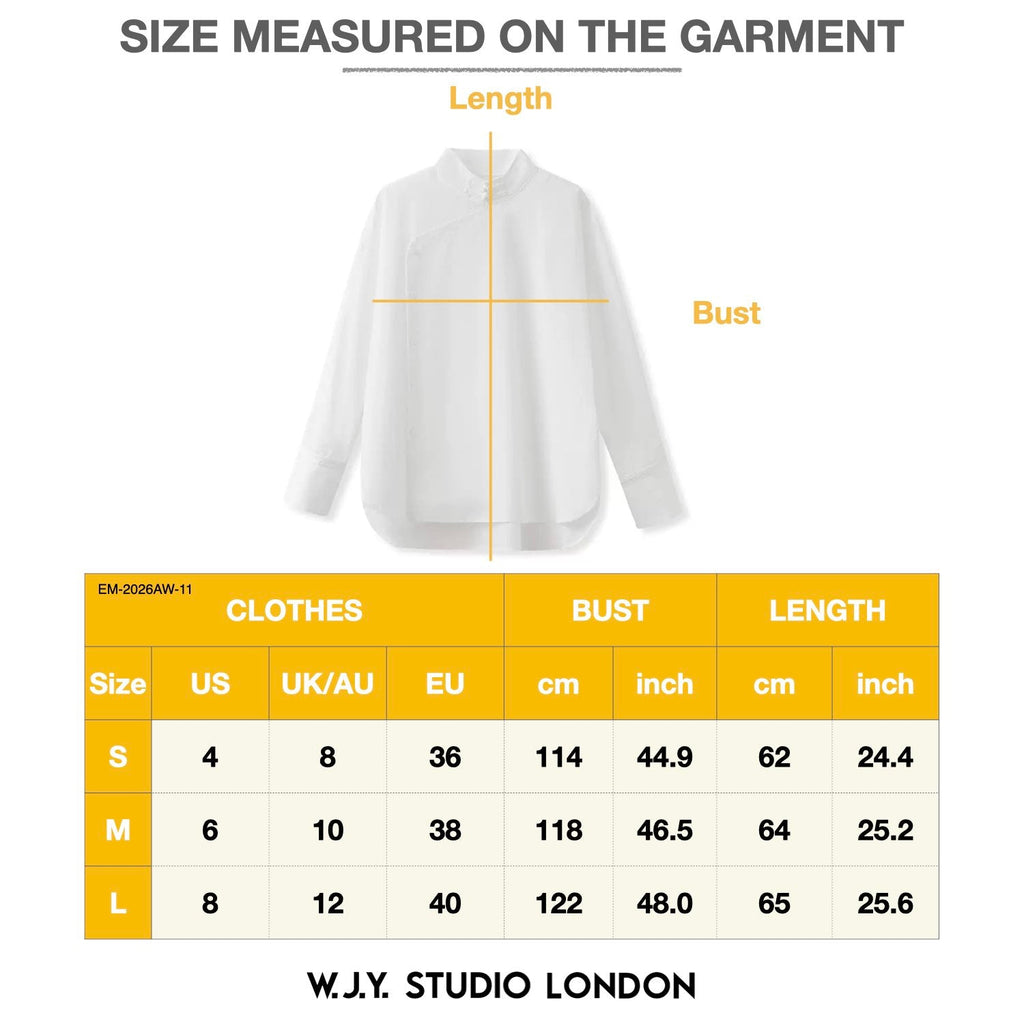 Embroidery Elegant Lance White Shirt