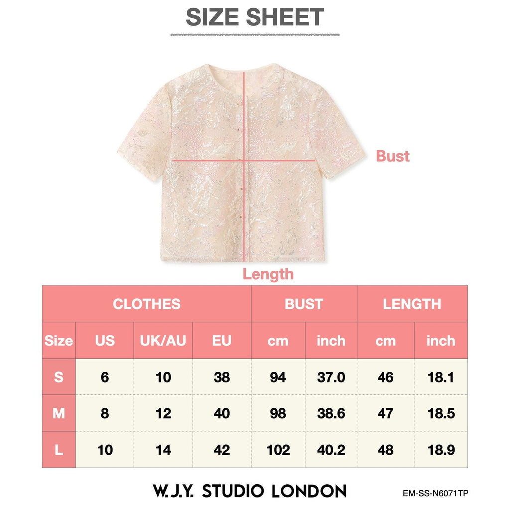 Poetic Embroidery Textured Floral Lace Co ord Set in Pink