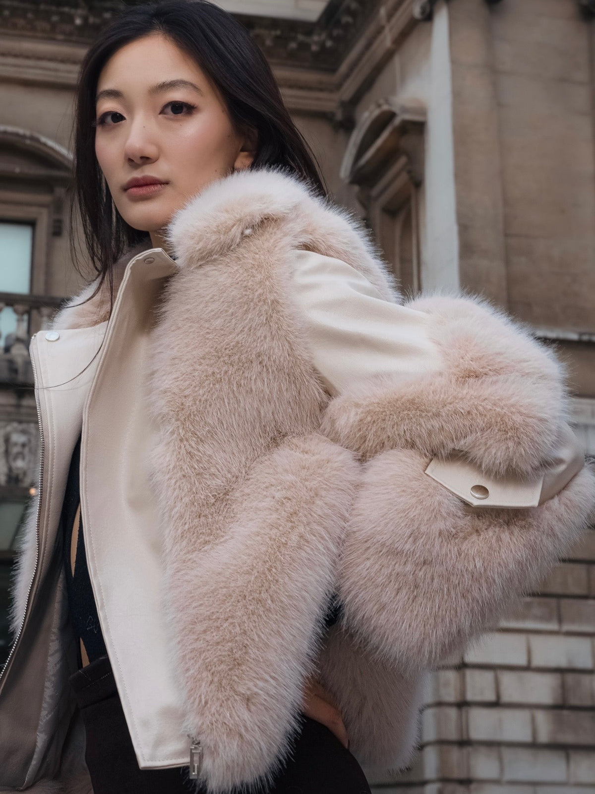 Beautifully Eco-friendly Fur Coat